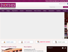 Tablet Screenshot of jyothis.info